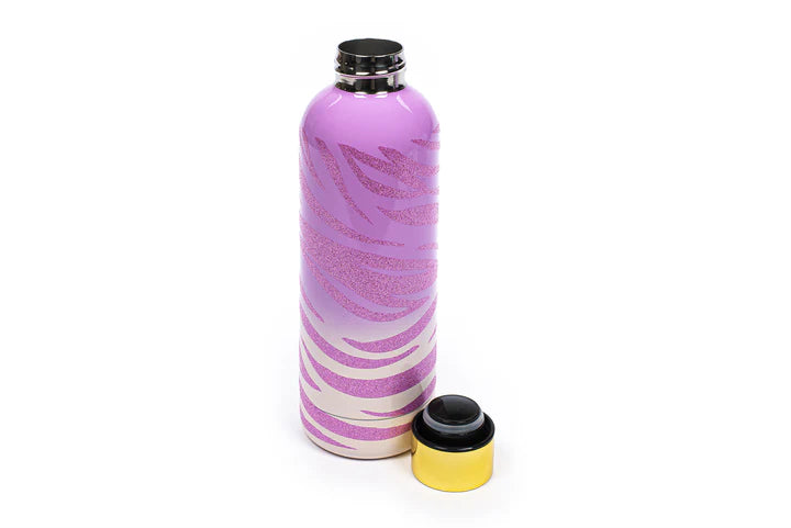 Pink Animal Print Stainless Steel Bottle
