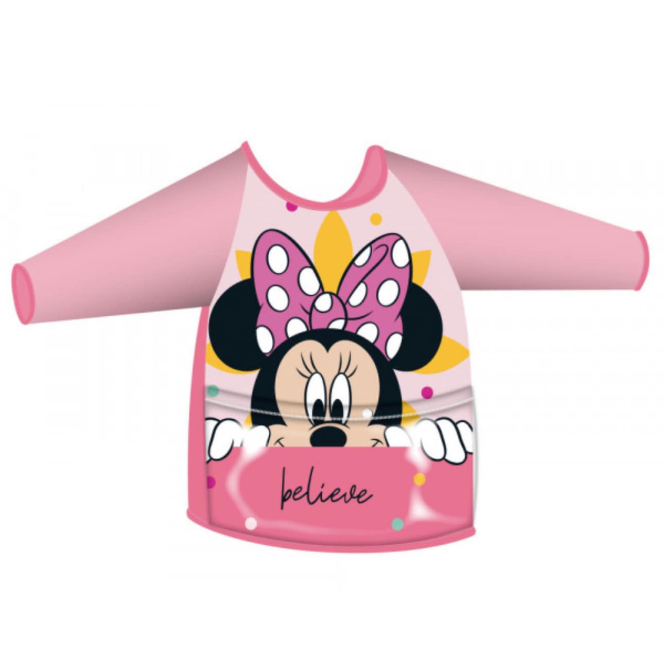 Minnie Mouse PVC Long Sleeved Apron