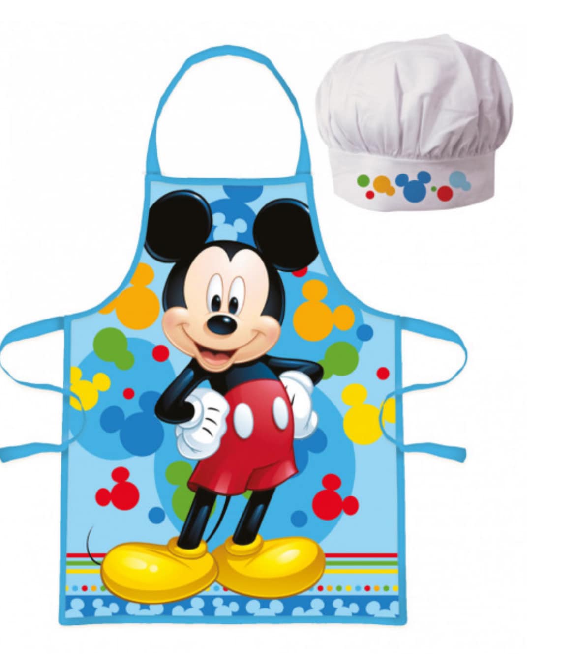Mickey Mouse Apron And Chef Hat Set