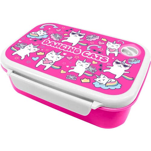 Water Revolution Lunch Box Dancing Cats