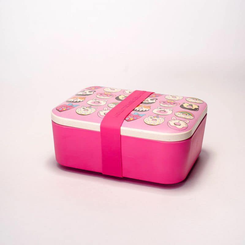 Water Revolution Bamboo Lunch Box Donuts