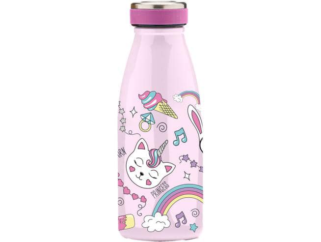 Water Revolution Stainless Steel Bottle Cats