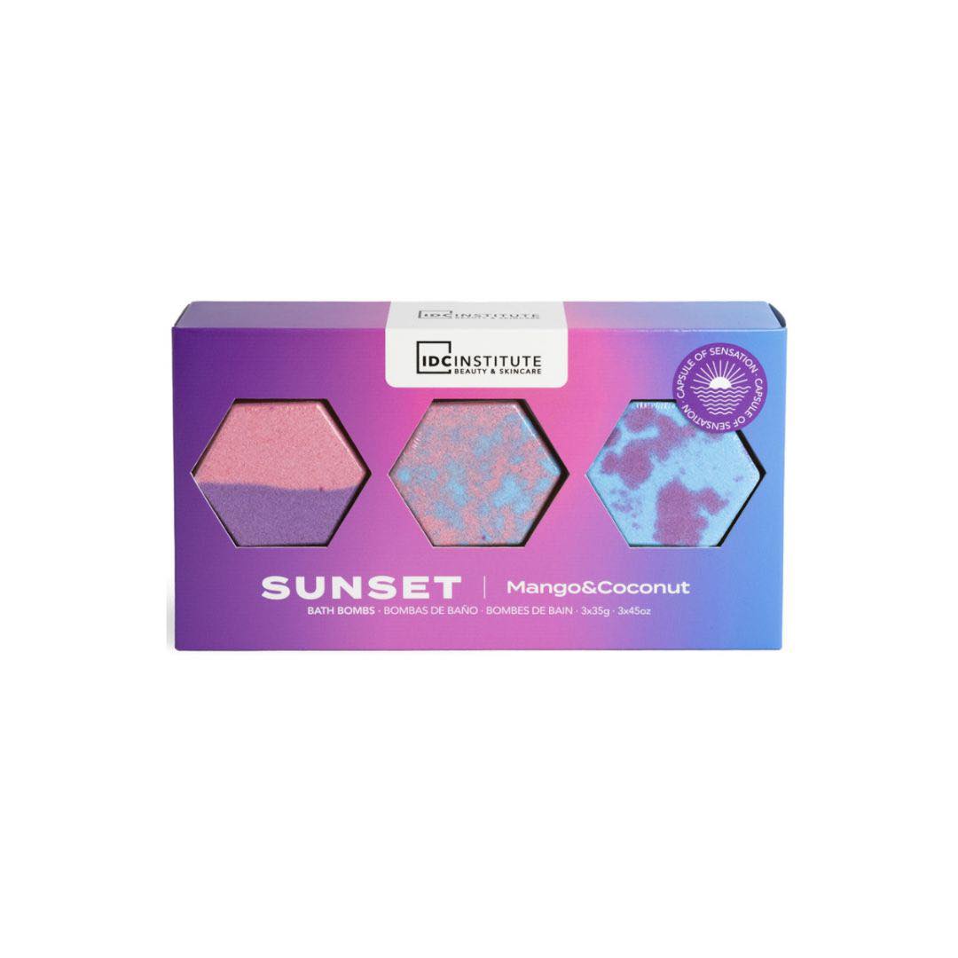 Pack of 3 x 35g Mango And Coconut Scent Bath Fizzers