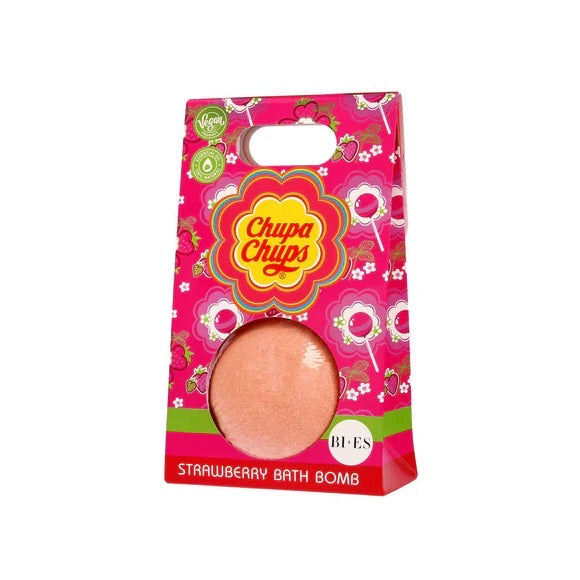 Chupa Chups Strawberry Scent Bath Bomb 165g