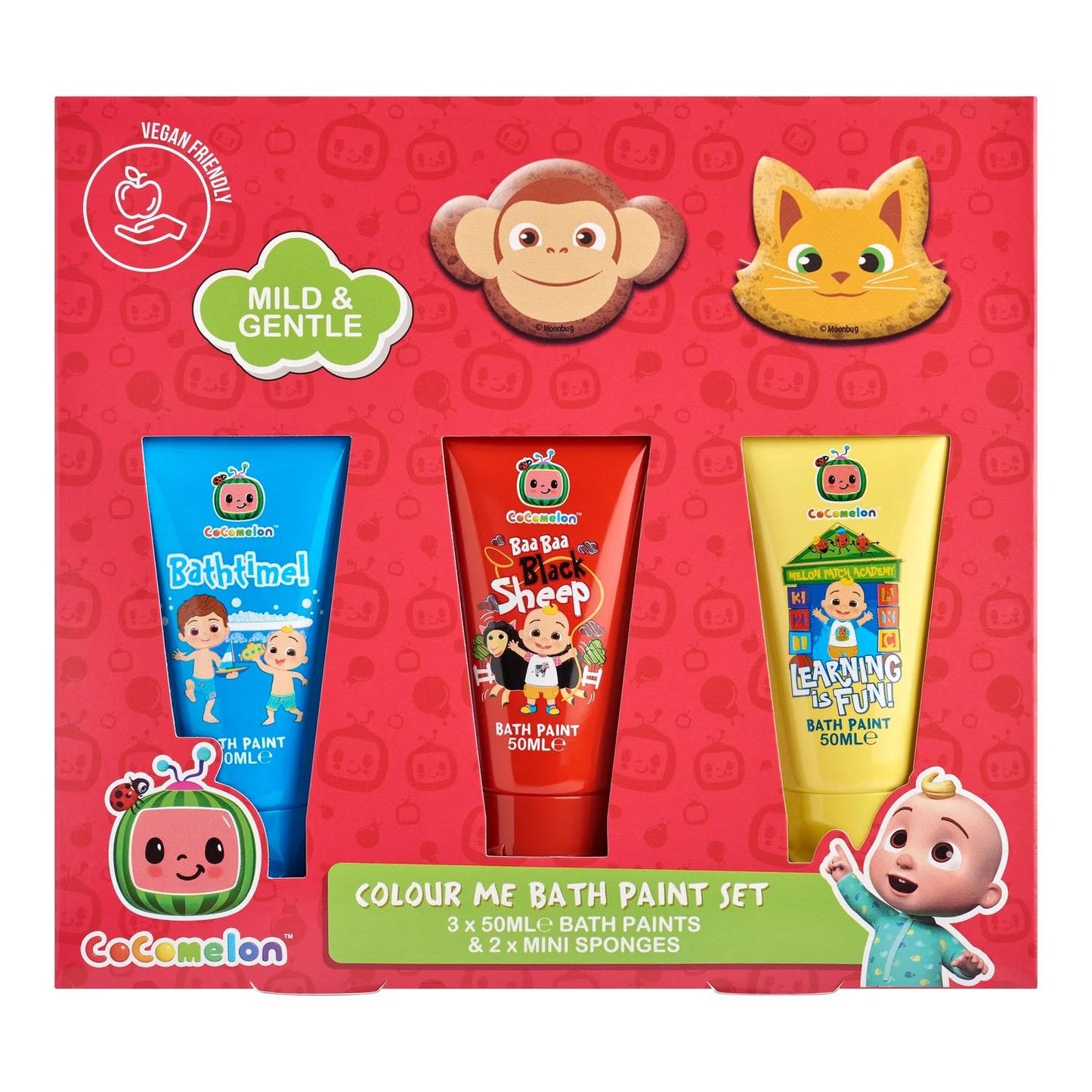 Cocomelon Colour Me Bath Paint Set