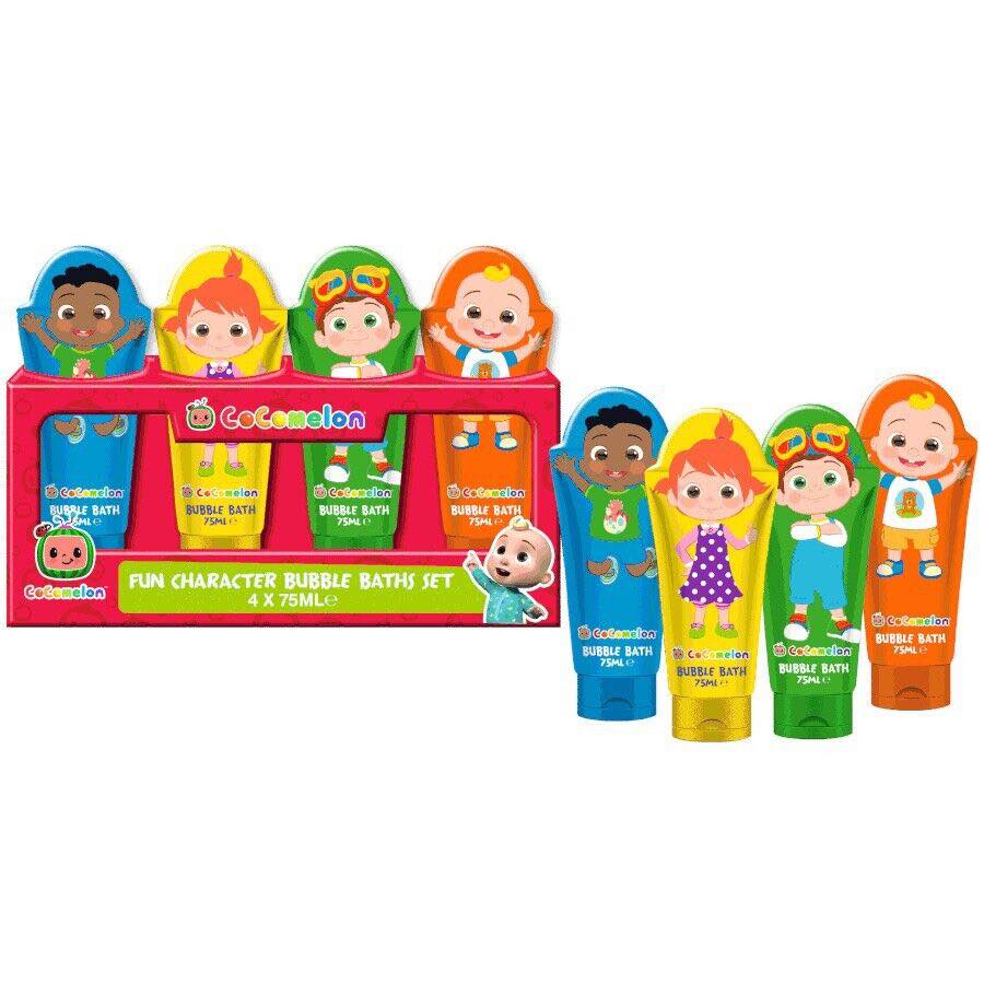 Cocomelon Fun Character Bubble Baths Set