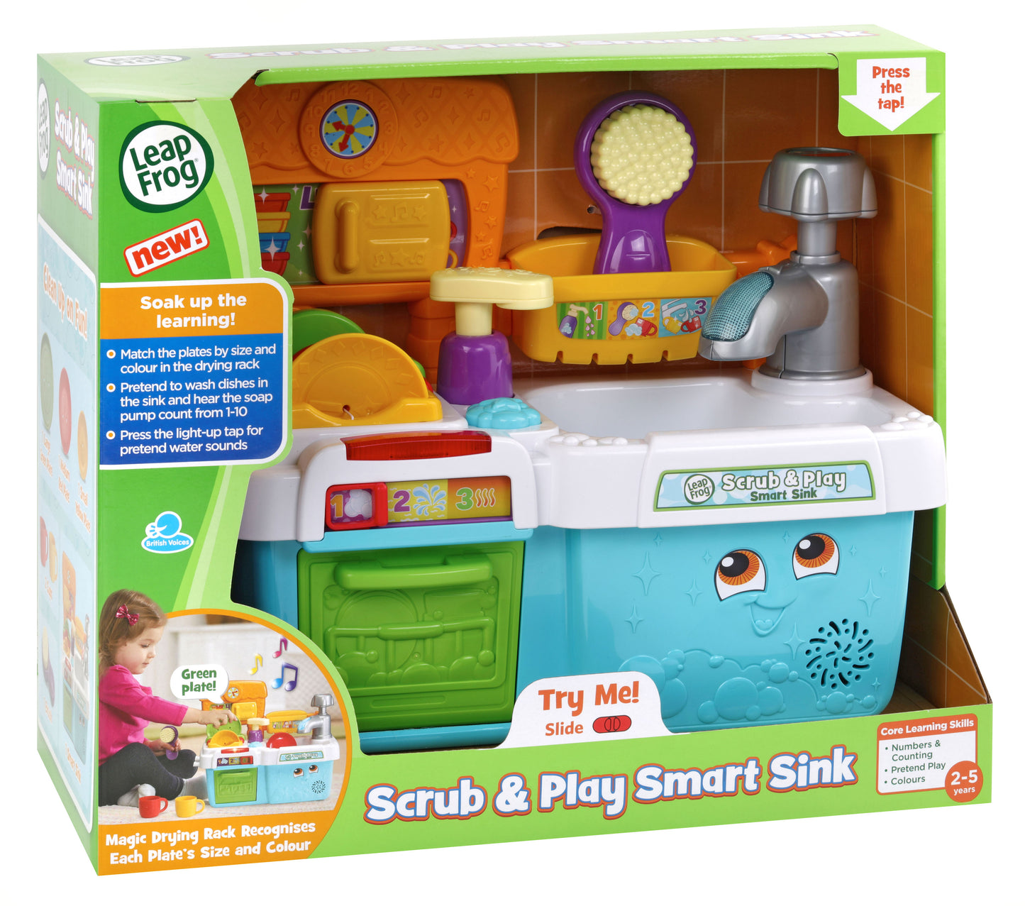 Scrub And Play Smart Sink