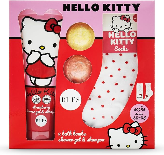 Hello Kitty Bath Time Gift Set