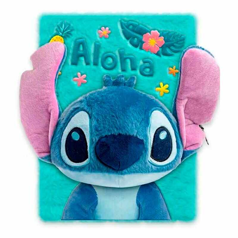 Stitch Secret Diary 3D Soft Toy