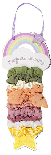 Rainbow Scrunchie Set