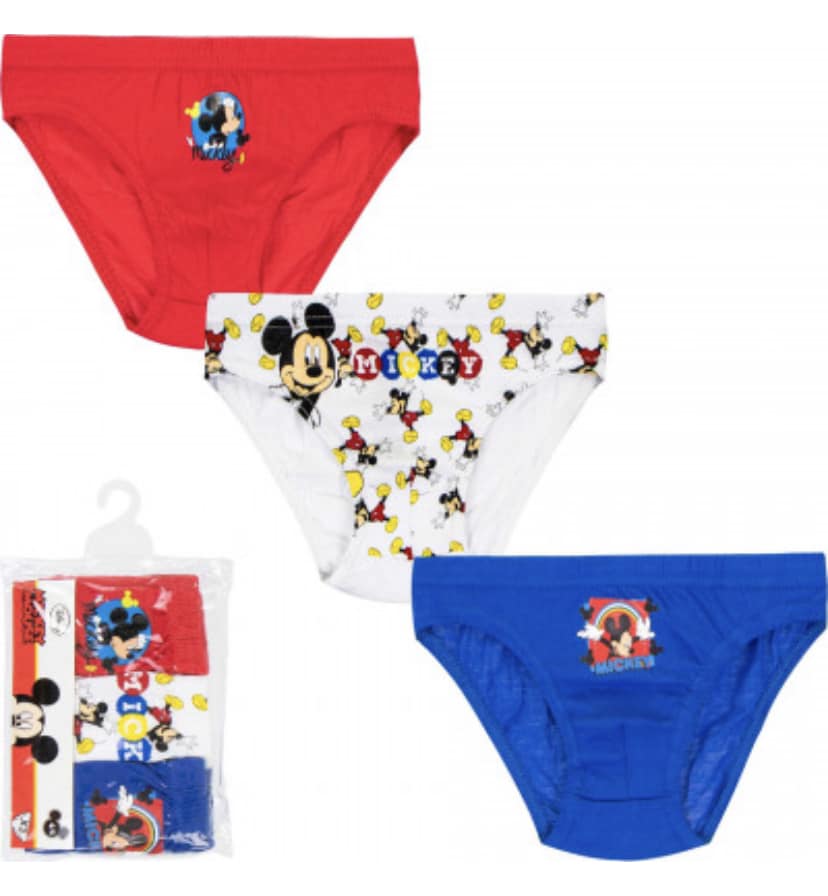 Pack of 3 Mickey Mouse Briefs