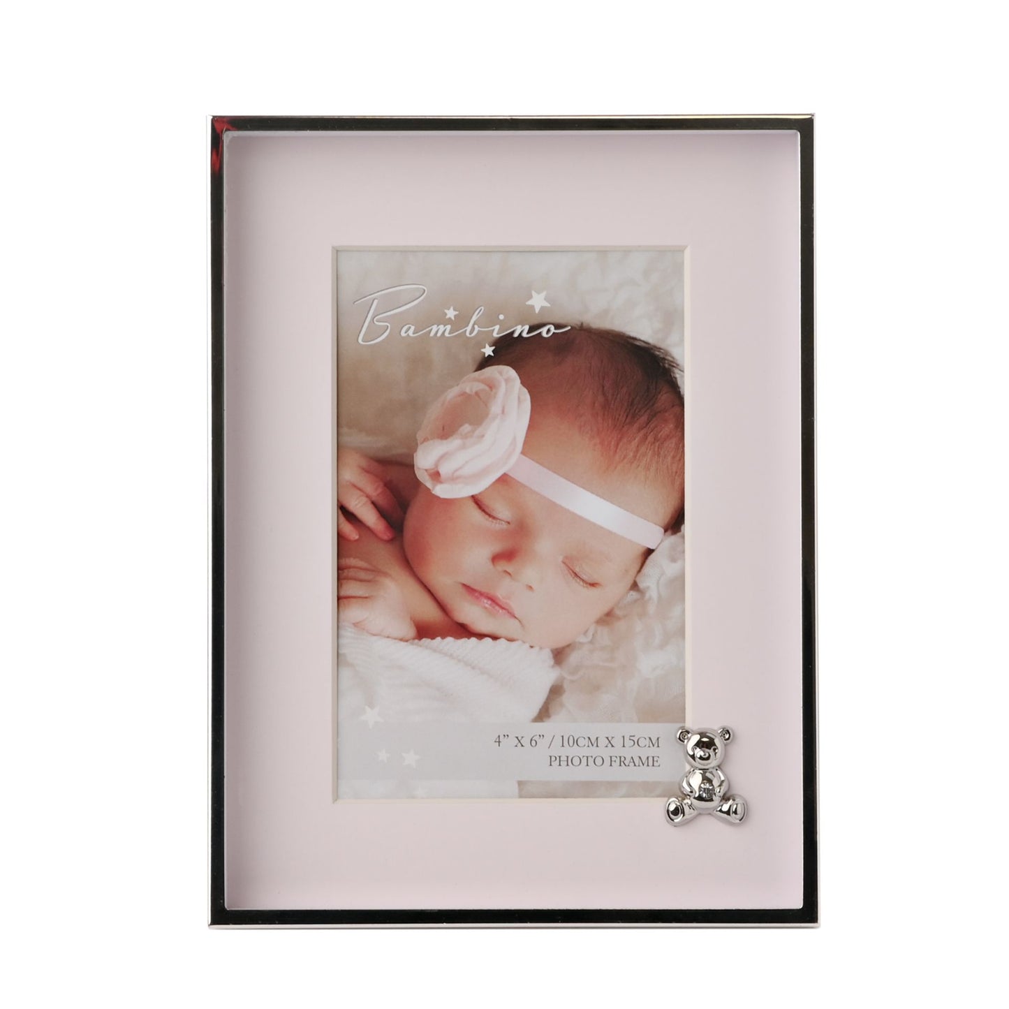 Bambino By Juliana Pink Teddy Frame