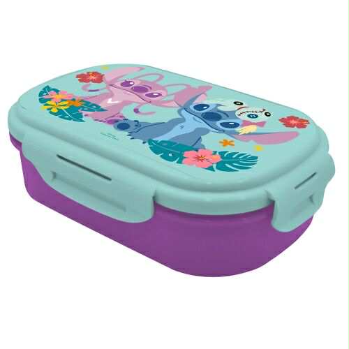 Stitch Lunchbox With Cutlery