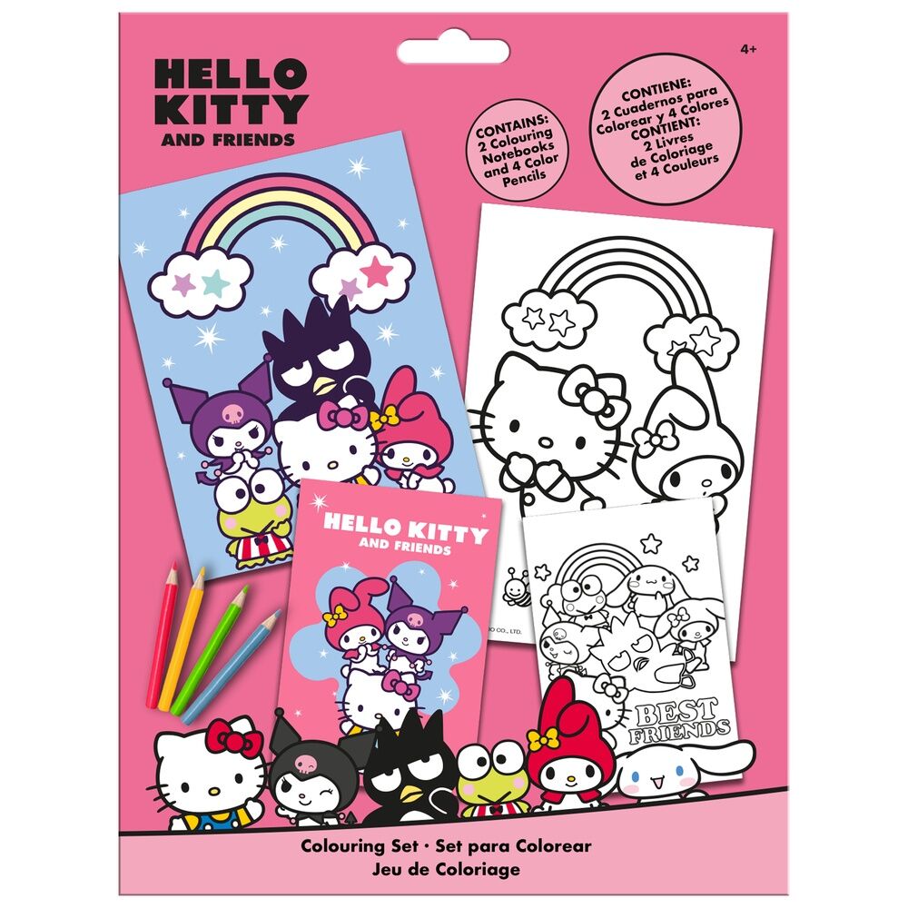 Hello Kitty Colouring Set