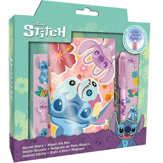 Stitch Diary and Magic Ink Pen Set