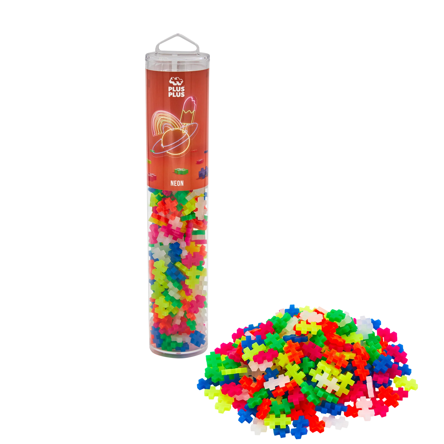 Plus-Plus Neon Tube 240 Pieces