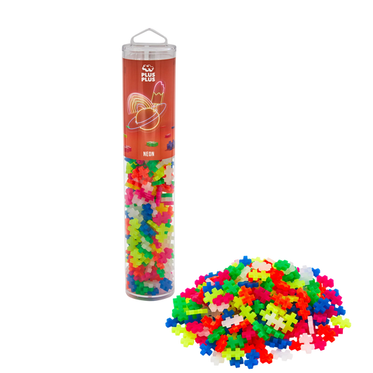 Plus-Plus Neon Tube 240 Pieces