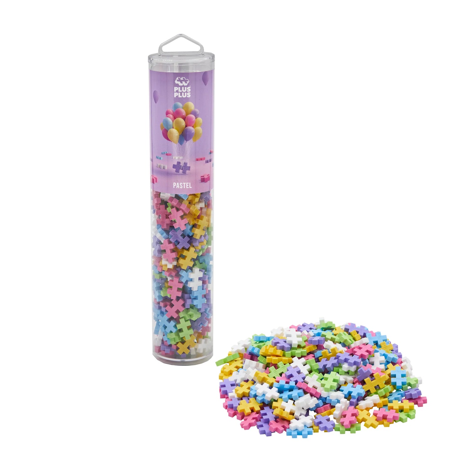 Plus-Plus Pastel Tube 240 Pieces