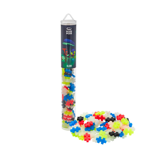 Glow-in-the-Dark Plus-Plus Tube 100 Pieces