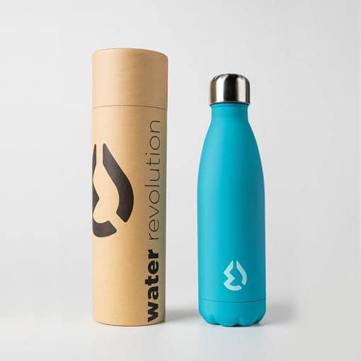 Water Revolution Stainless Steel Bottle Light Blue