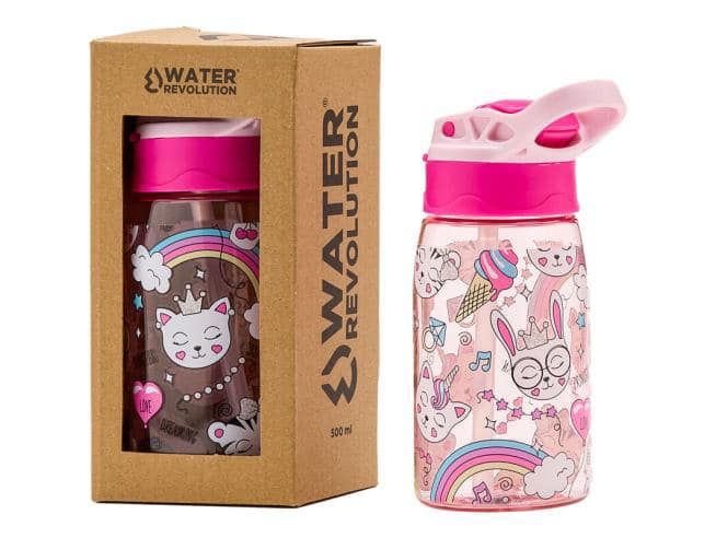 Water Revolution Tritan Bottle Cats