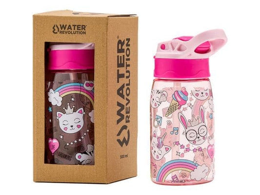 Water Revolution Tritan Bottle Cats