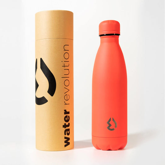 Water Revolution Stainless Steel Bottle Orange