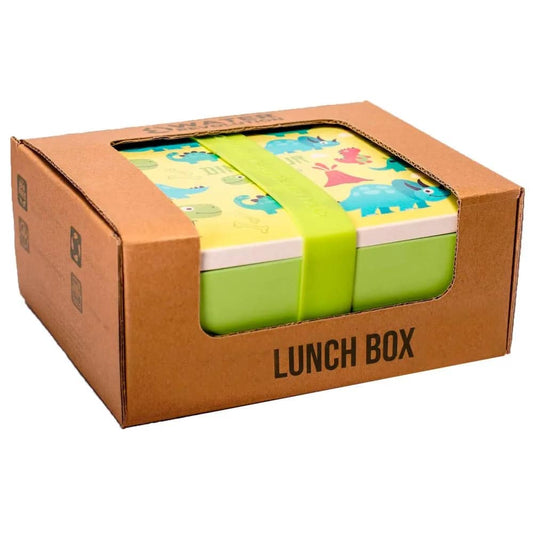 Water Revolution Bamboo Lunch Box Dinos