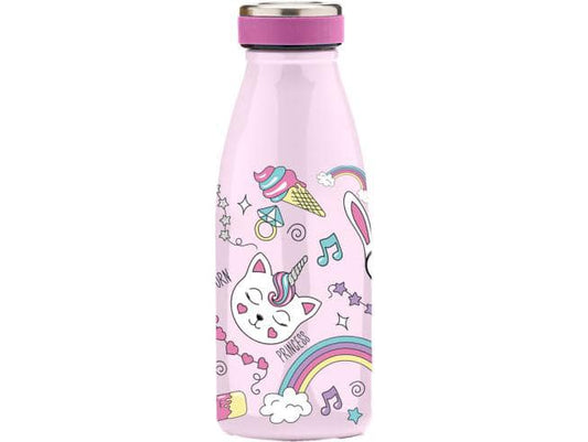 Water Revolution Stainless Steel Bottle Cats