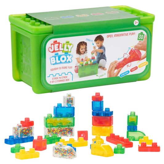 Jelly Blox Stash and Stack 2 in 1 Kit