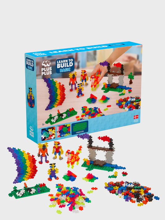 Plus Plus Learn To Build 600 pieces