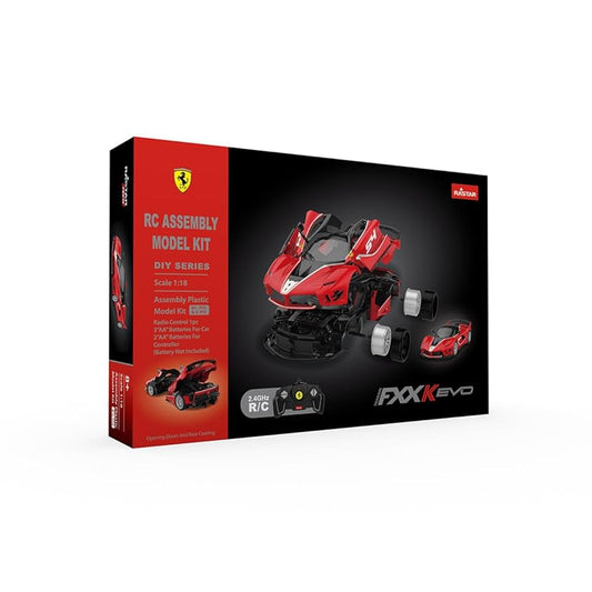 Rastar Ferrari FFX-K Evo Building Kit - Make Your Own 1:18 Scale Remote Control Car