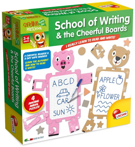 School Of Writing And The Cheerful Boards By Carotina Preschool