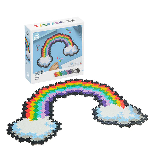 Plus Plus Puzzle By Number - 500 Pieces Rainbow
