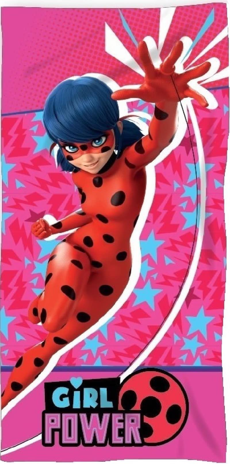 Miraculous Lady Bug Beach Towel