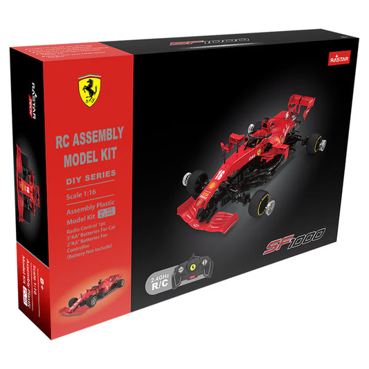 Rastar Ferrari SF1000 Building Kit - Make Your Own 1:16 Scale Remote Control Car