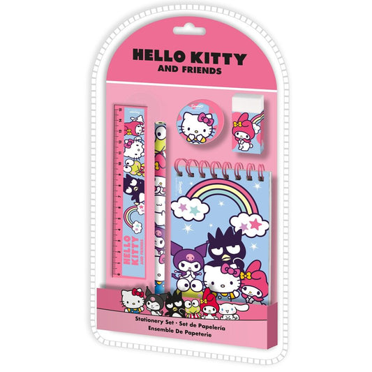 Hello Kitty Stationery Set 5 pcs