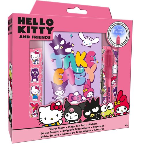 Hello Kitty Magic Pen Diary Set
