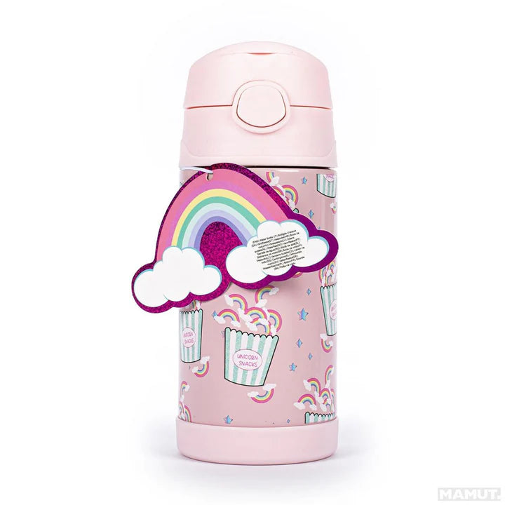 Rainbow Popcorn Insulated Stainless Steel Bottle