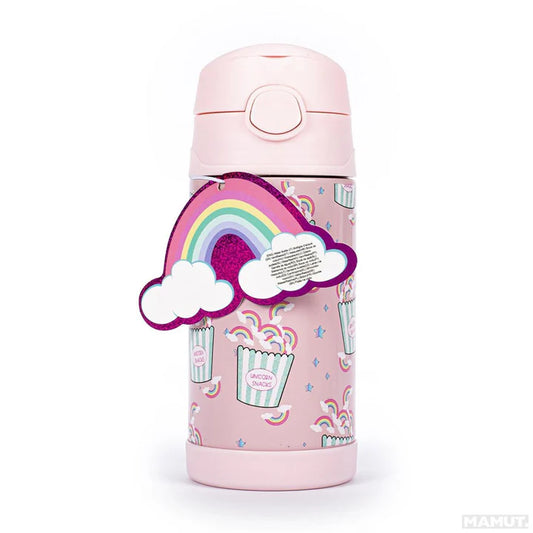 Rainbow Popcorn Insulated Stainless Steel Bottle